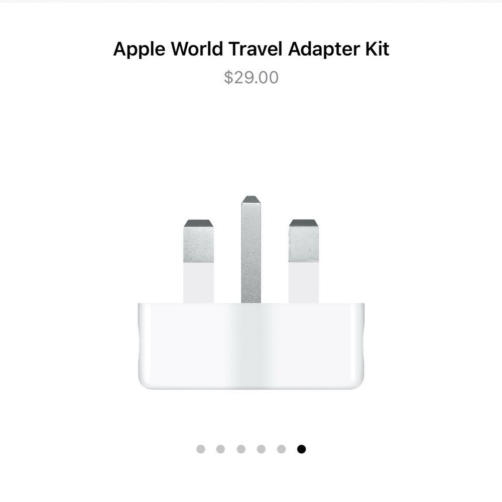 Apple World Travel Adapter Kit - Picture 6 of 6